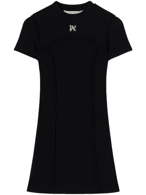 Dress with logo PALM ANGELS | PWDB055S24FAB0011003